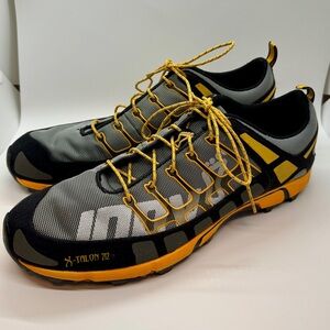 Inov-8 X-Talon 212 Mens Trail Running Shoes! Size US 11.5 Hiking Yellow Black